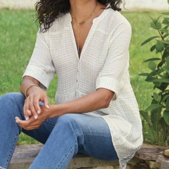 Soft Surroundings Tops - SOFT SURROUNDINGS Marsa Gauze Dolman Top Small S